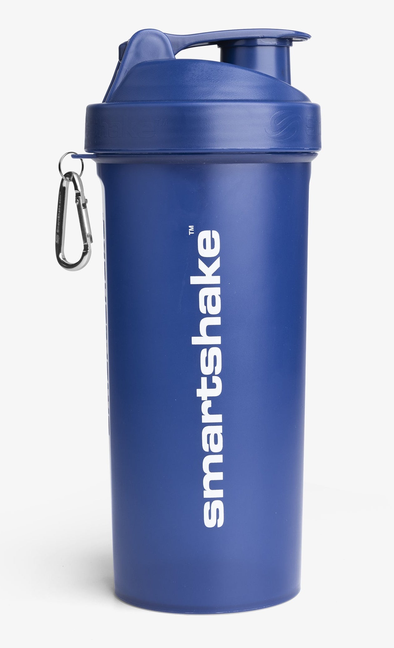 Smartshake Lite Trinkflasche 1 l – Kunststoff, Schraubdeckel, Navy Blue