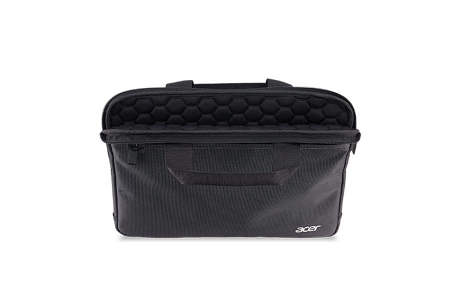 Acer Notebook-Tasche bis 14" – Trolley-Band, abnehmbarer Schultergurt – Schwarz