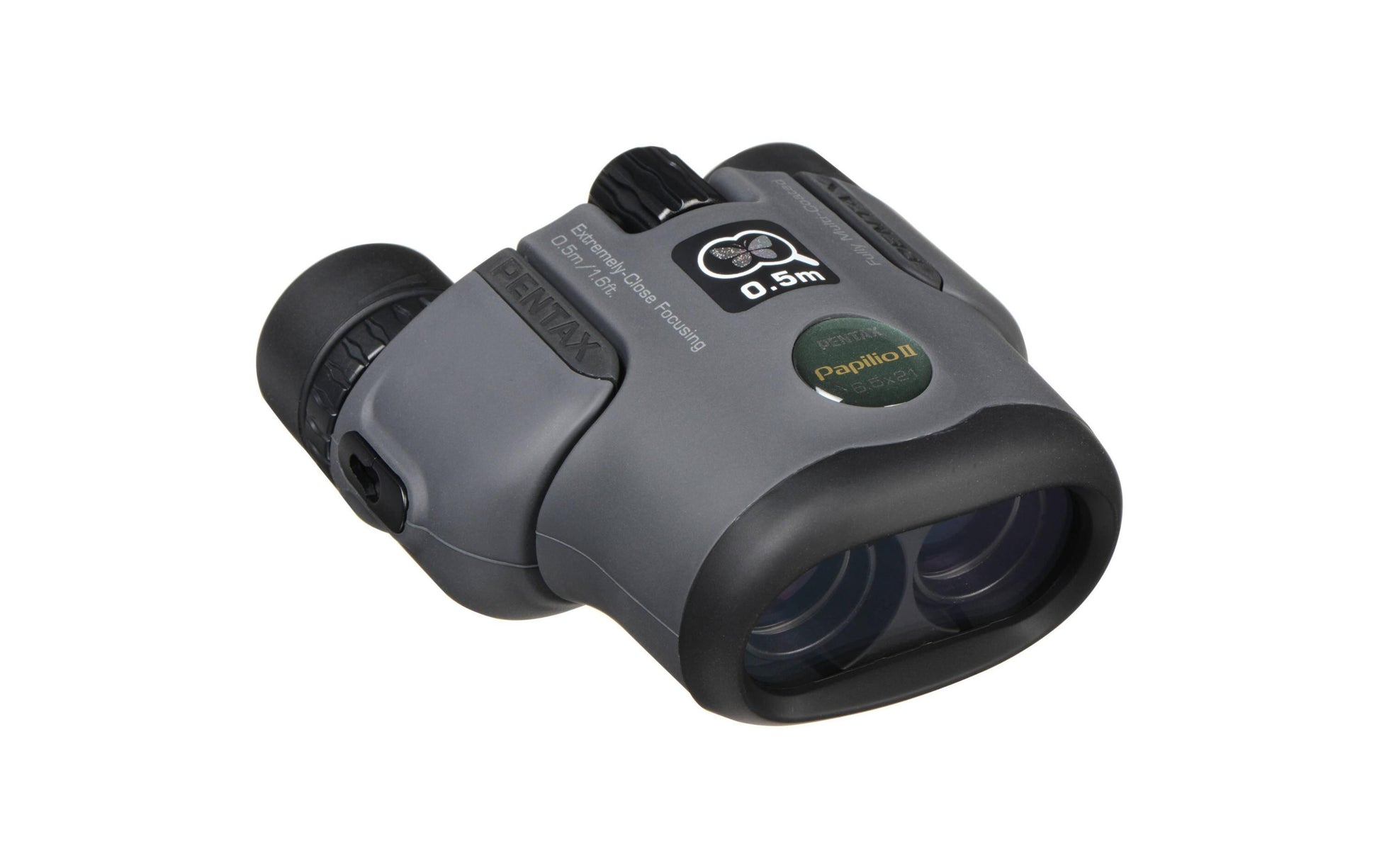 Pentax Papilio II 6,5×21 – BaK-4 Porro, Sichtfeld 131 m, Schwarz