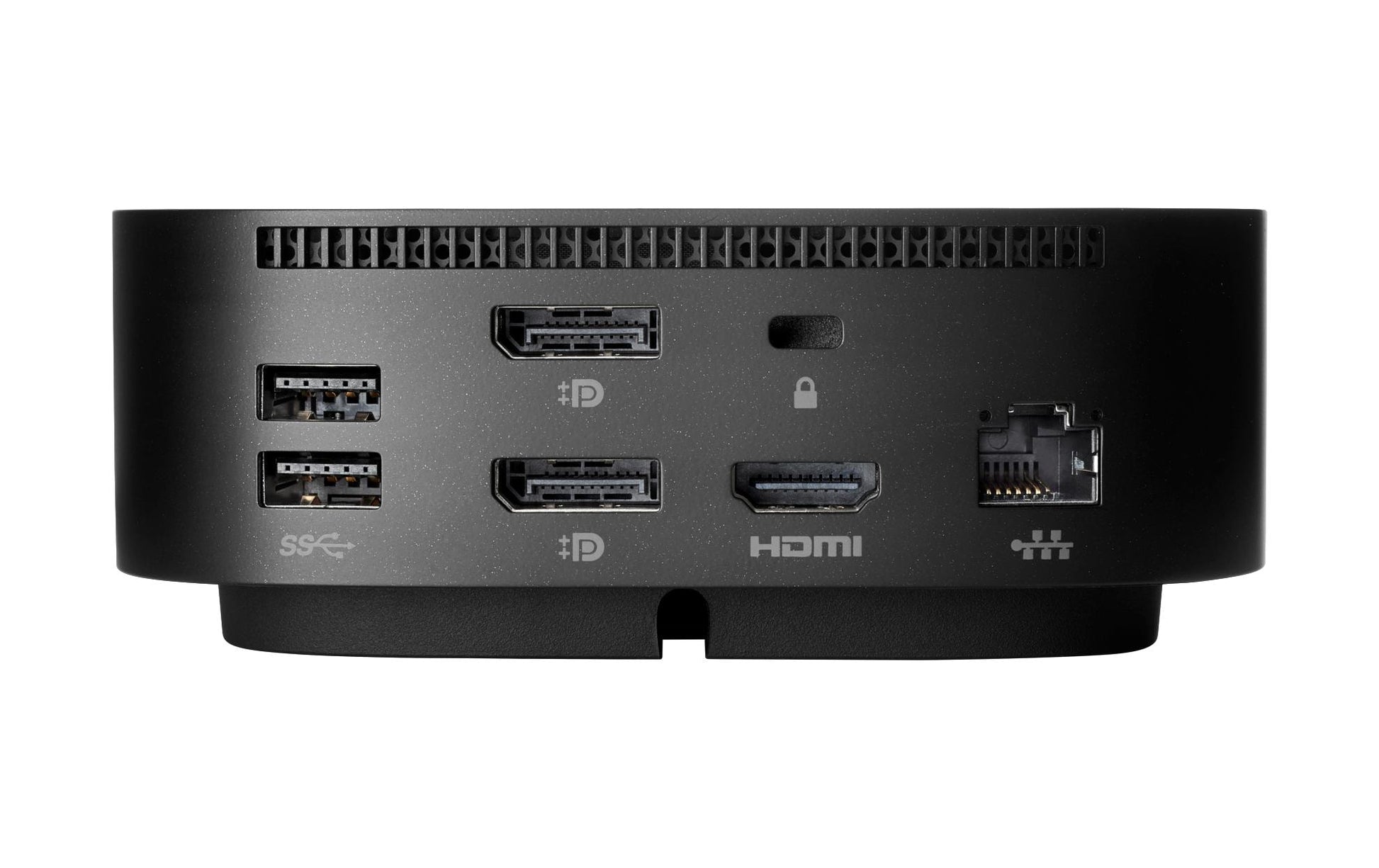 HP G5 Dockingstation – USB-C, 2× DP, 1× HDMI, 4× USB-A, 100 W PD, GbE, 3,5 mm Audio, für Windows/Mac/ChromeOS