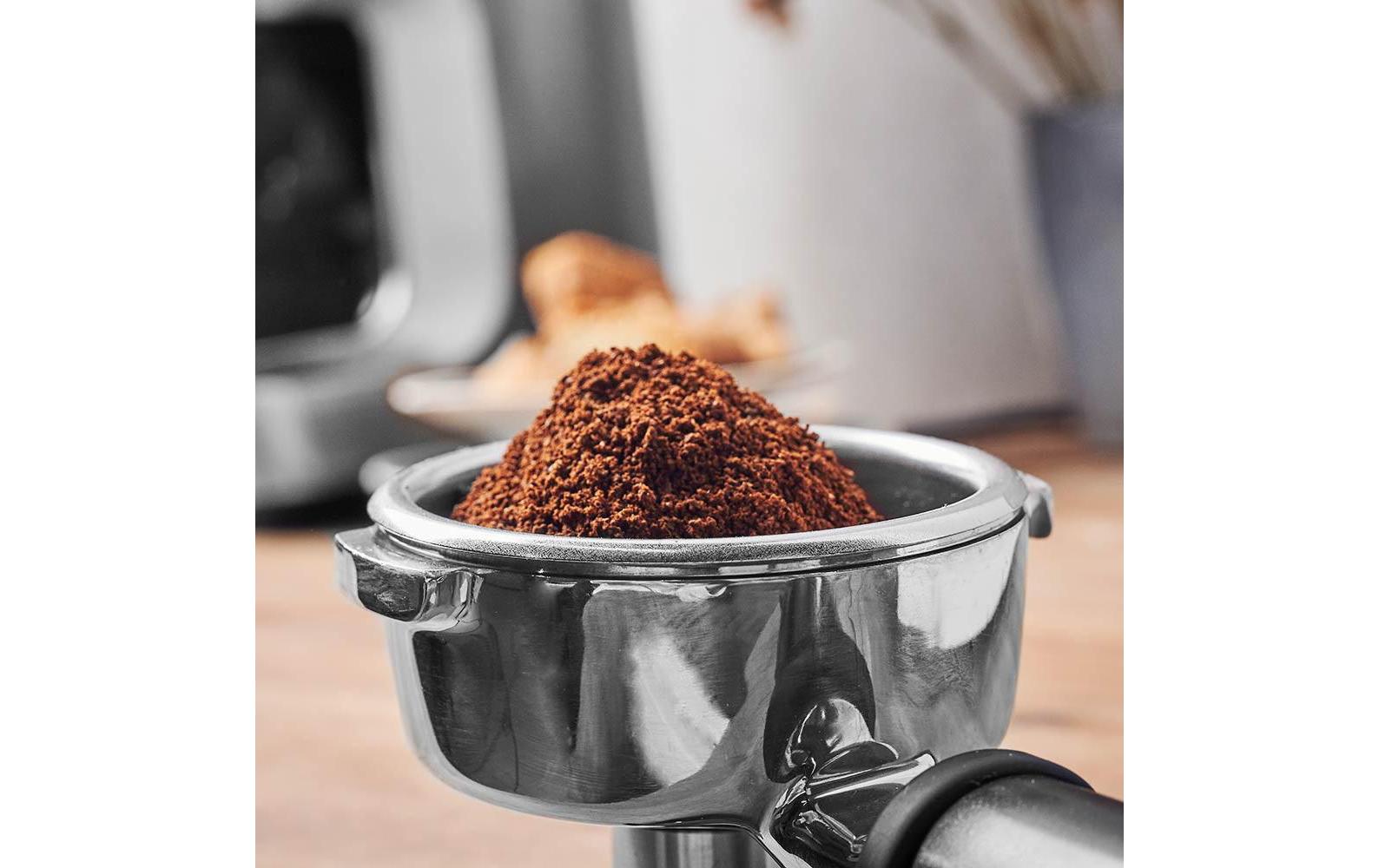 Gastroback Kaffeemühle Advanced Plus 42642 – 400 g, Kegelmahlwerk, 130 W – schwarz/edelstahl