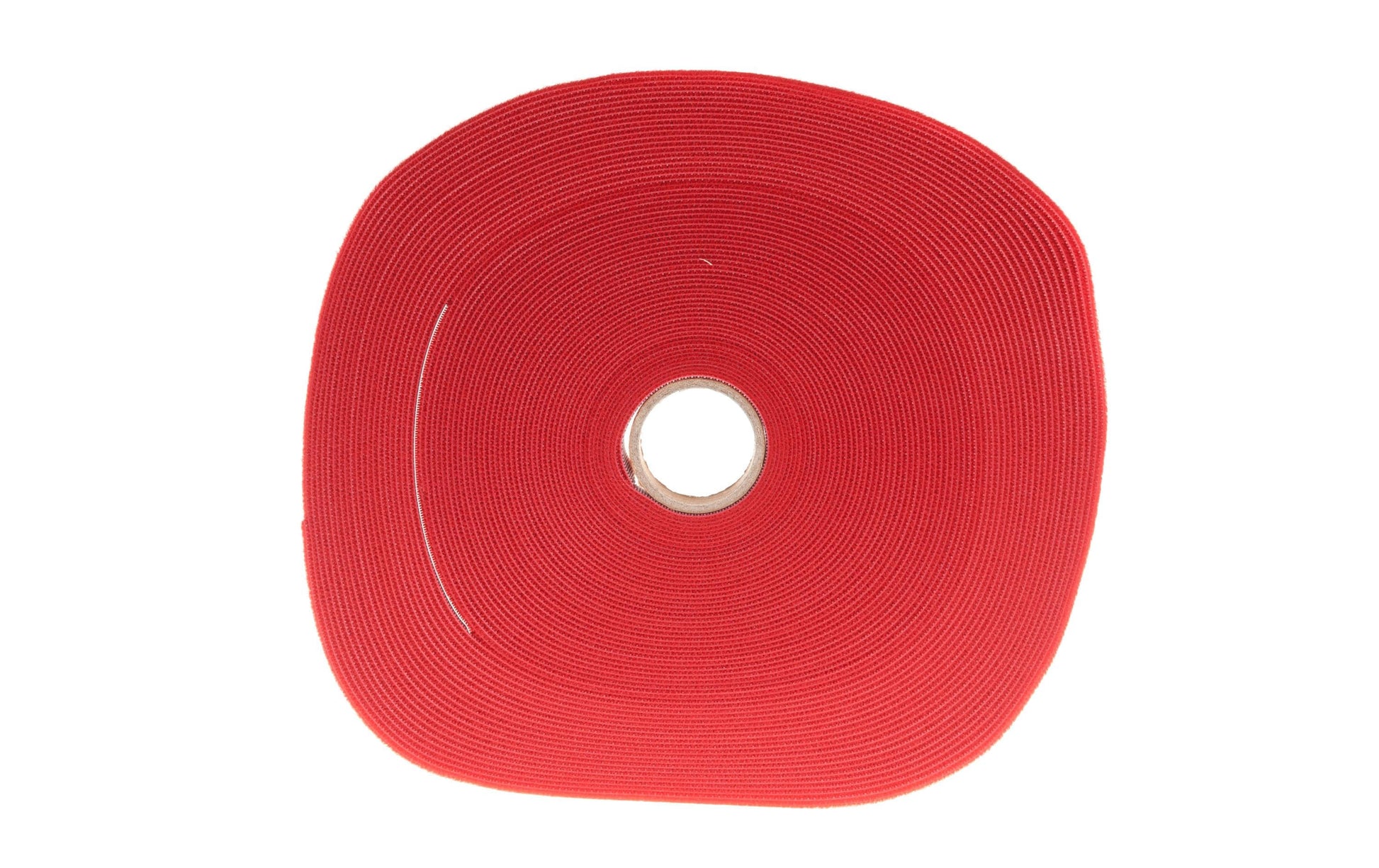 FASTECH Klettband 25 m × 20 mm, rot, wasserfest, zuschneidbar