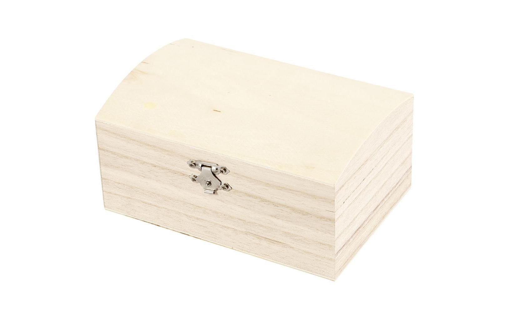 Creativ Company Truhe – Holz – Braun – mit Spiegel – 165 × 110 × 85,5 mm