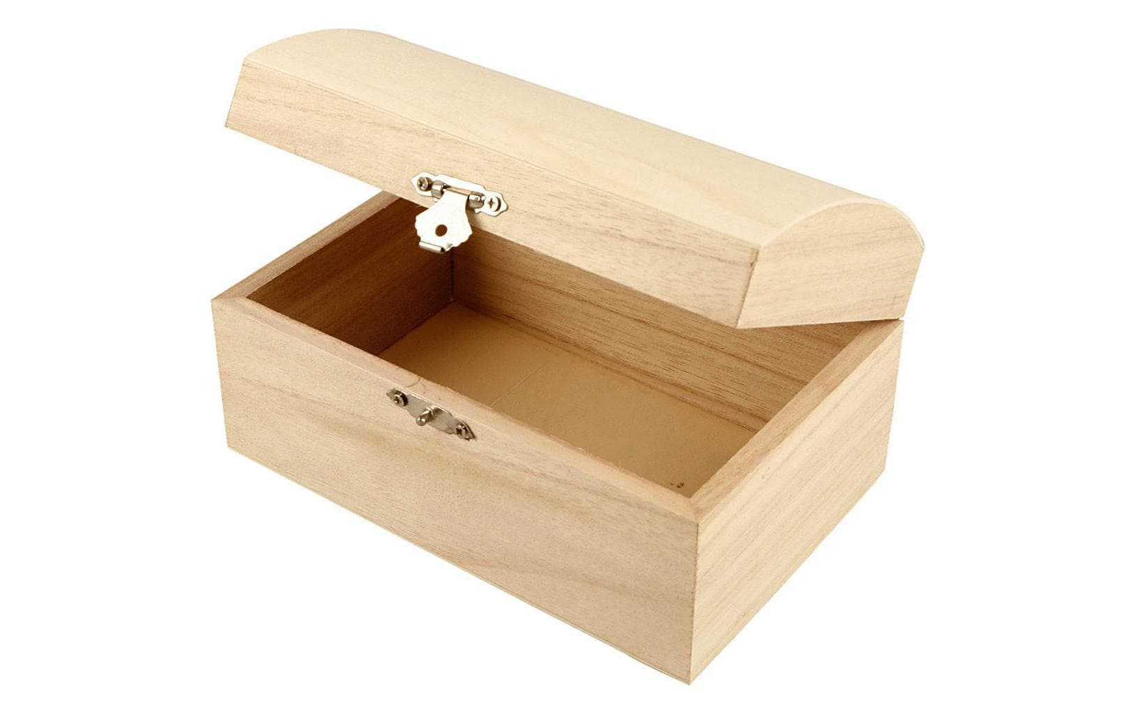 Creativ Company Truhe – Holz – Braun – mit Spiegel – 165 × 110 × 85,5 mm