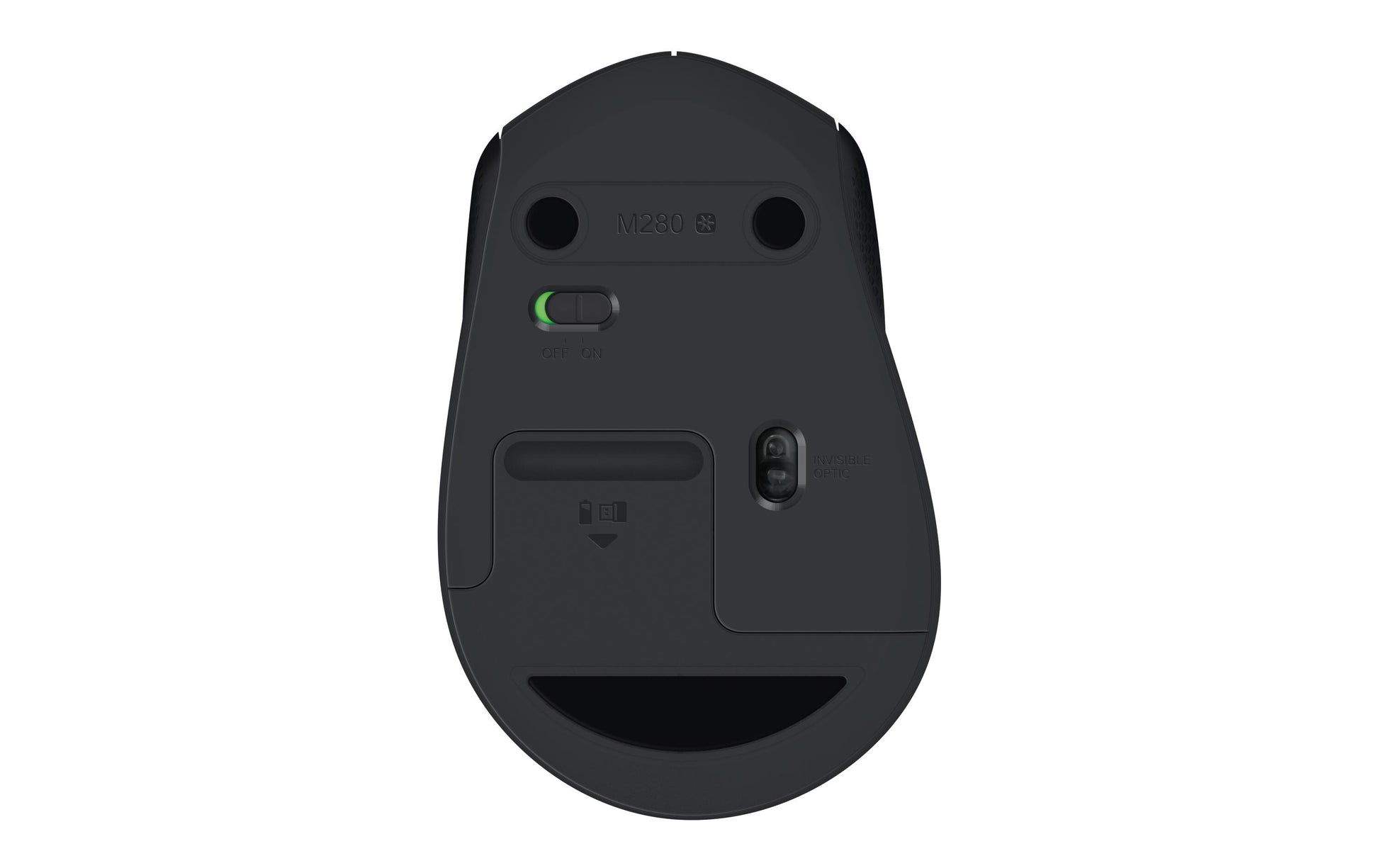 Logitech M280 EWR2 Maus – kabellos, 2,4 GHz, schwarz
