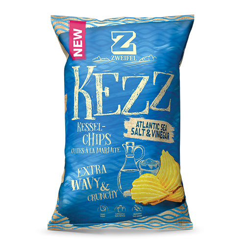 Zweifel Kezz Atlantic Chips – Meersalz & Essig – 110 g