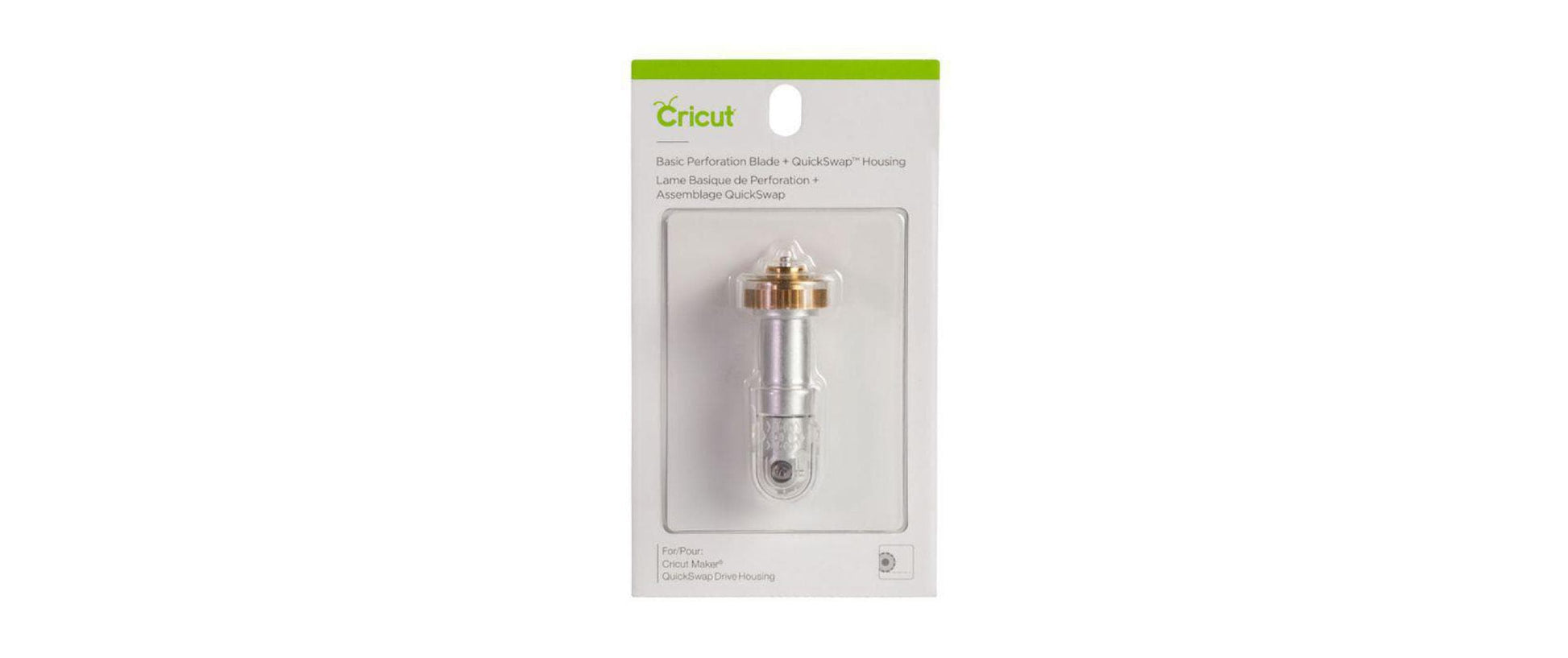 Cricut Ersatzklinge Perforation – für Maker, 1 Stück, Silber