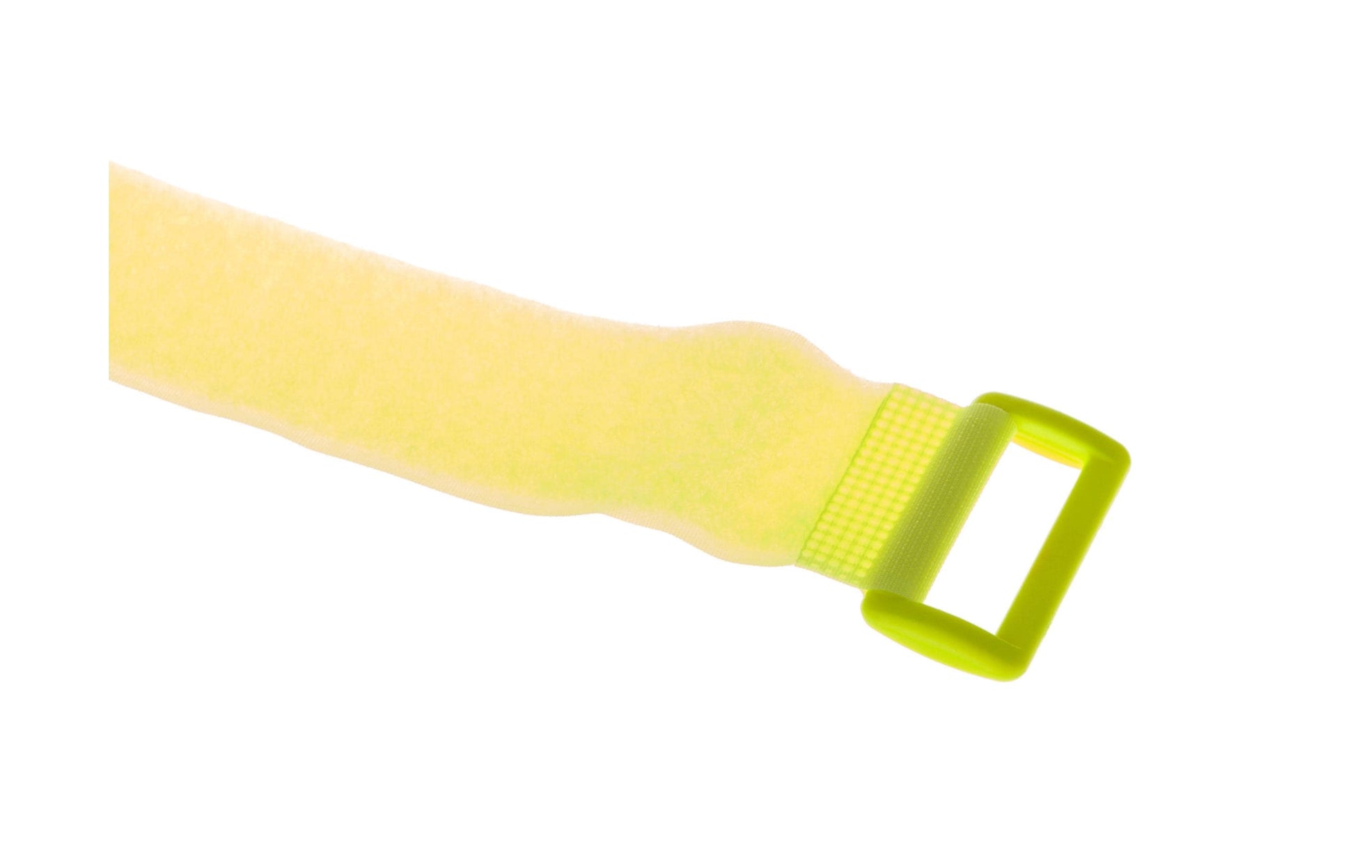 FASTECH Schlaufenband 600 × 38 mm, mit Schnalle, Gelb, 2 Stk.