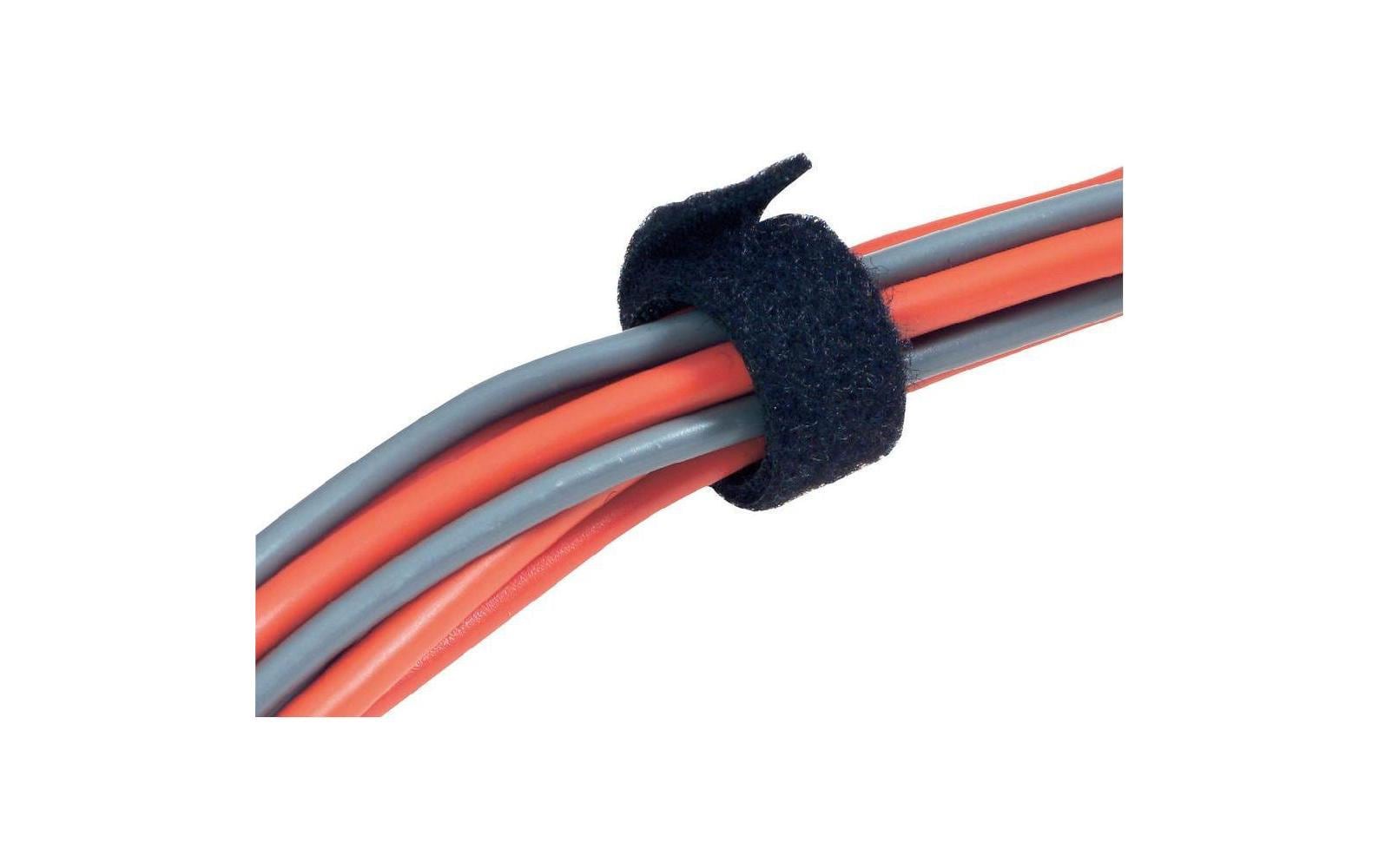 FASTECH Klettband 5 m × 30 mm, schwarz