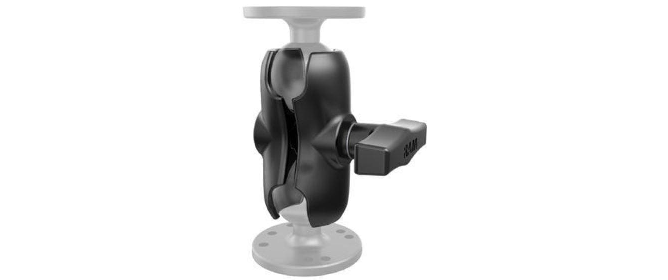 RAM Mounts RAM-201U-B – Kurzarm 95 mm, C-Grösse 1,5" Kugel, Schwarz