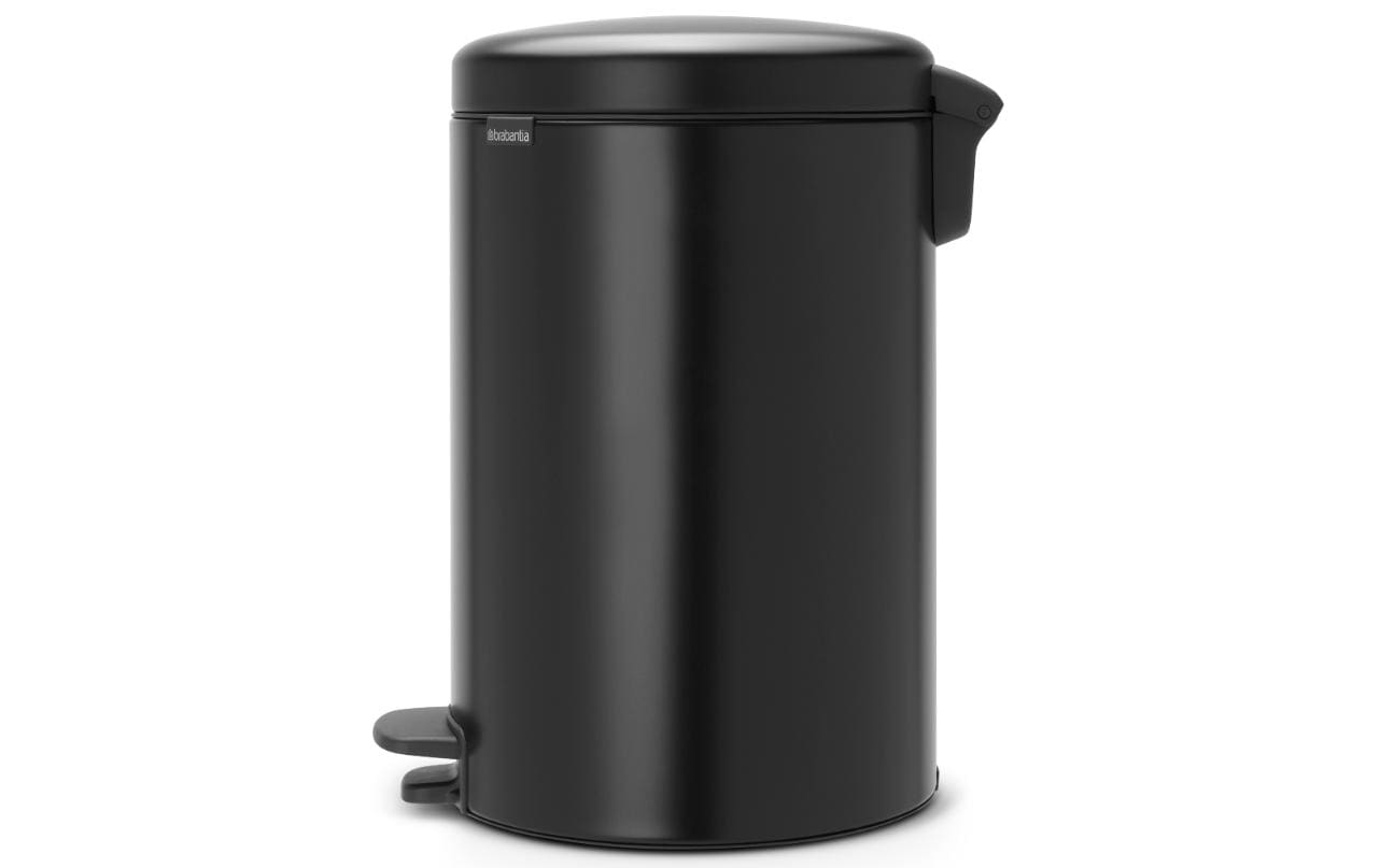 Brabantia NewIcon Papierkorb – 20 l – Edelstahl – Ø 290 × H 467 mm