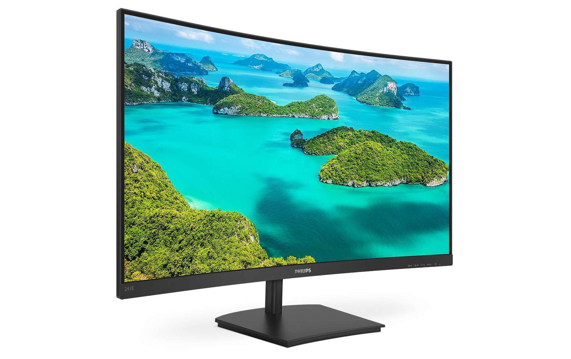 Philips 241E1SCA/00 – 23,6" Curved, 1920 × 1080 (Full HD), VA