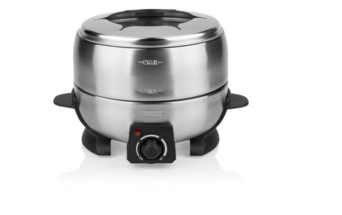 Princess Fondue-Set 172700 – Edelstahl, 2 l, 6 Personen – Netzbetrieb