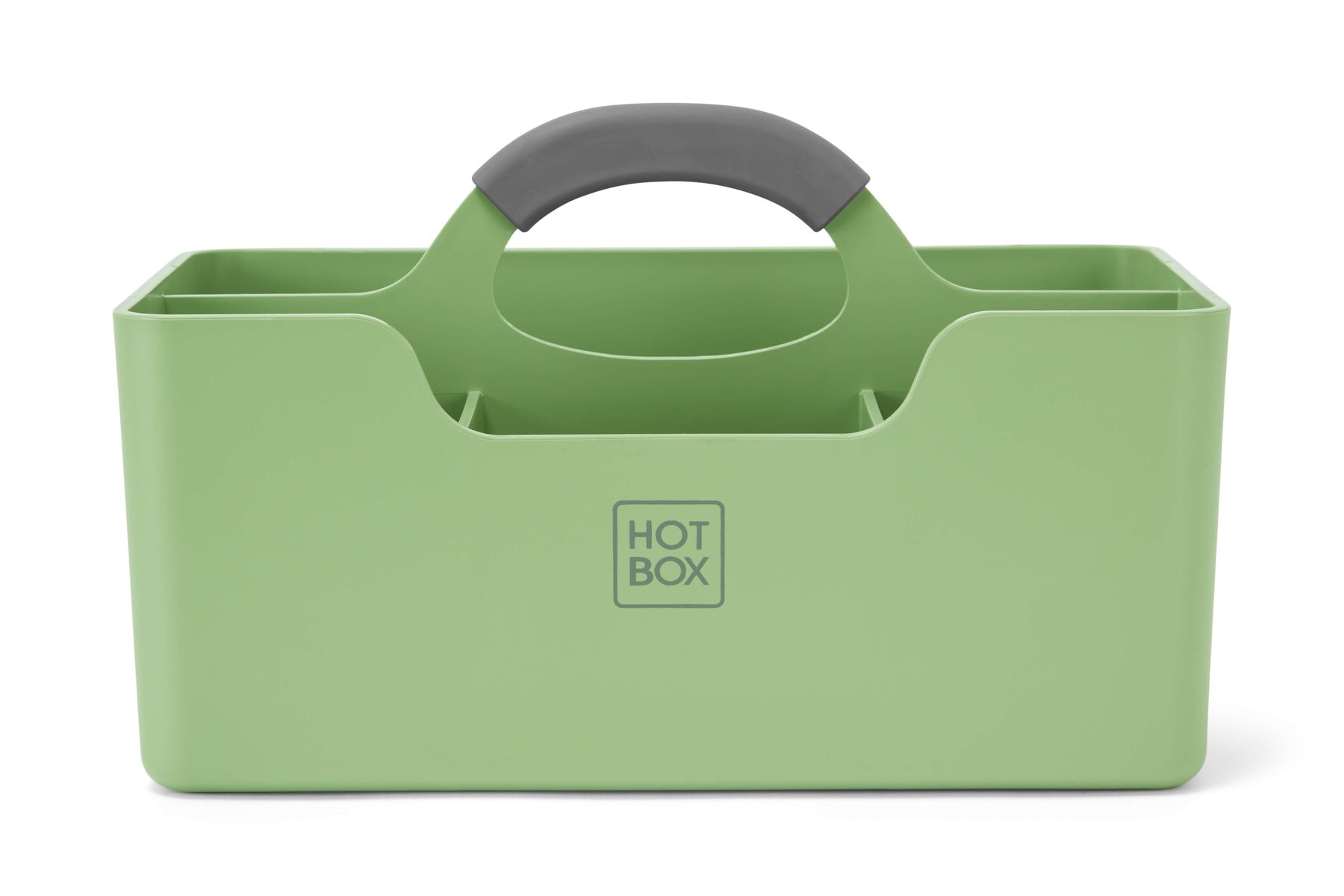 Hotbox Stehsammler – Kunststoff, Grün, mit Griffloch, Recycelt, 312×190×182 mm