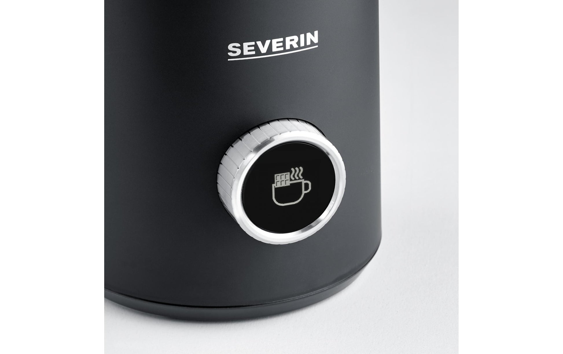 Severin Milchaufschäumer Spuma 700 Plus – 700 ml, 500 W, spülmaschinenfest – schwarz/edelstahl