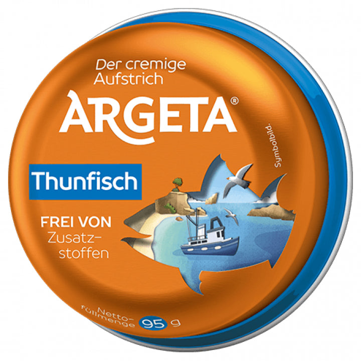 Argeta Thunfisch Fischpastete, glutenfrei – 4×95 g