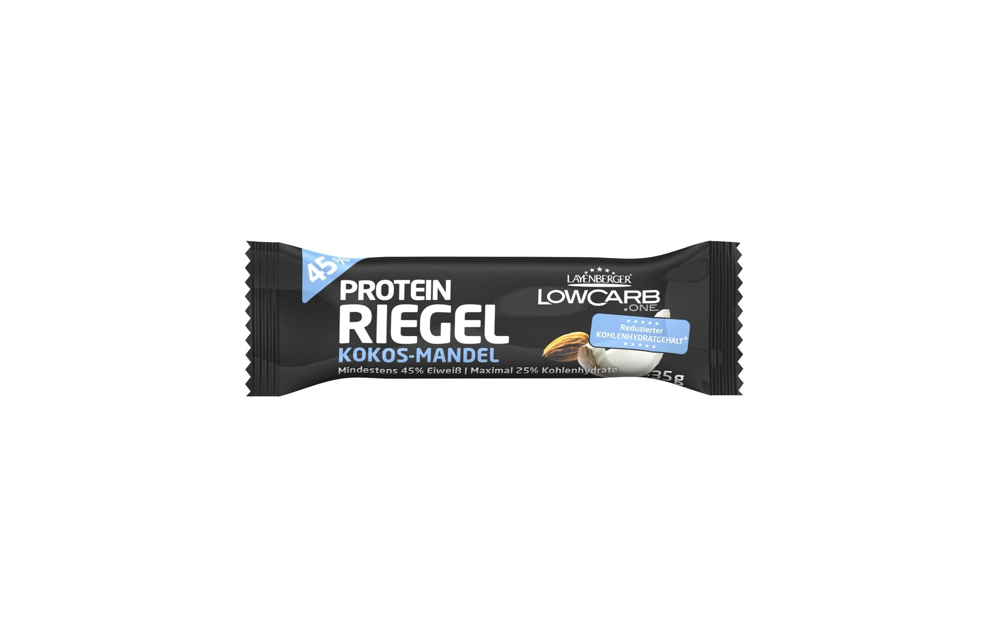 Layenberger Nutrition Group Protein-Riegel Kokos-Mandel – 18 × 35 g