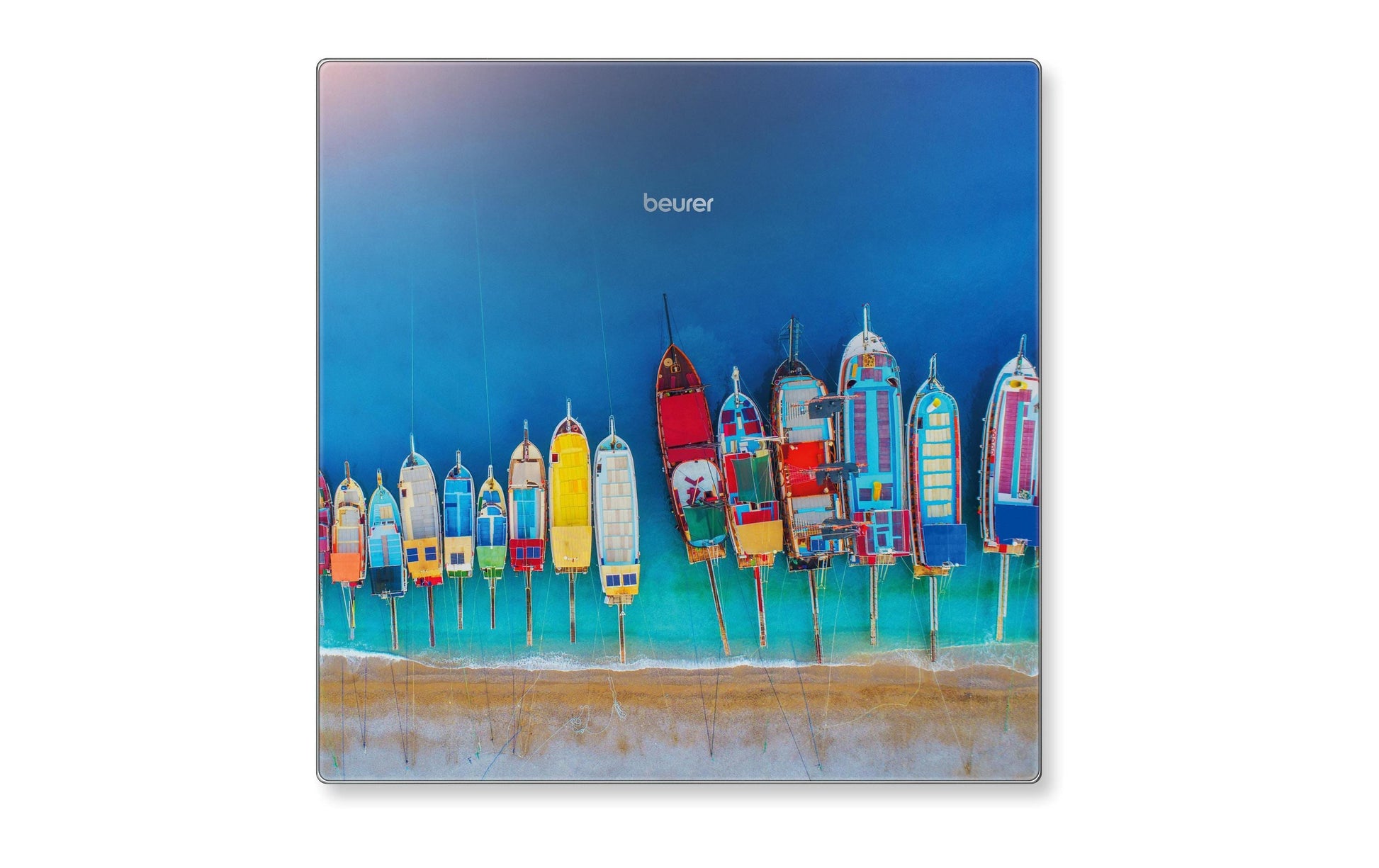 Beurer Digitale Personenwaage GS215 Boats – Glas – 180 kg
