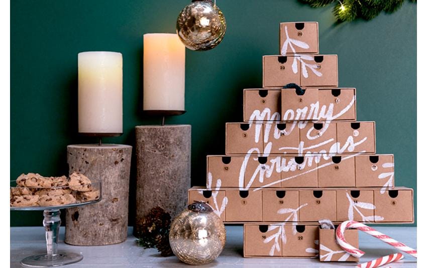 Rico Design Adventskalender-Rohling, 31 × 60 × 32,5 cm