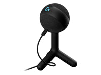 Logitech G Yeti Orb Tischmikrofon – USB, Kabelgebunden, Niere, 24 Bit/48 kHz, für Windows/Mac, Schwarz