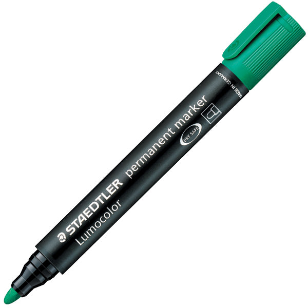 Staedtler Lumocolor 352 Permanentmarker – Rundspitze 2 mm – Grün