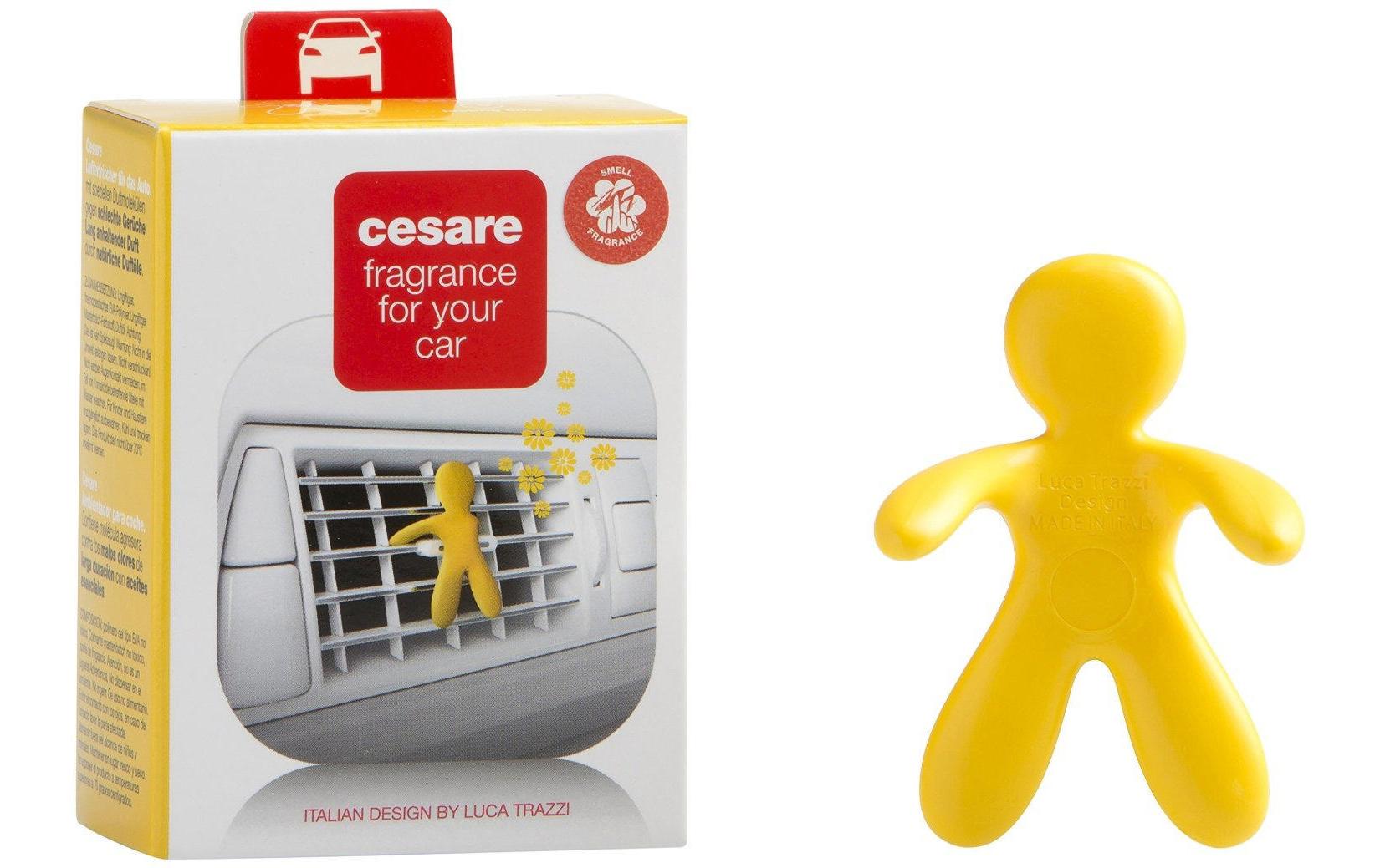 MR&MRS Cesare Yellow Vanilla – Auto-Lufterfrischer Clip, gelb