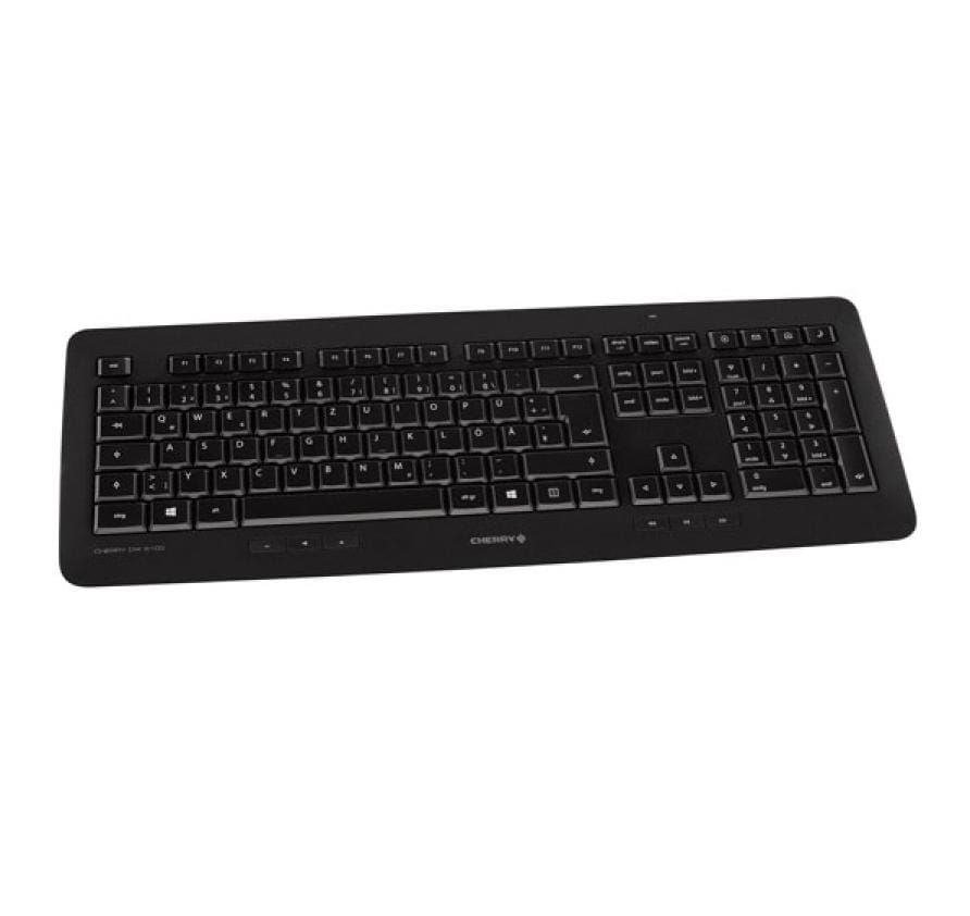 CHERRY Desktop DW 5100 New – Tastatur, kabellos (2,4 GHz), CH-Layout (DE-CH), Fullsize (mit Ziffernblock)