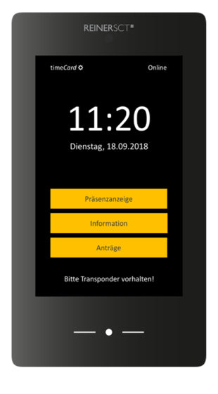 Reiner timeCard Terminal 3 – 18 cm, 32 cm, 6 cm