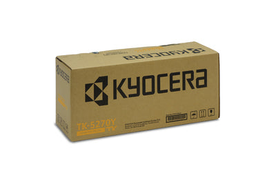 Kyocera – Toner-Multipack TK-5270 – BK/C/M/Y, 8000 Seiten – für Kyocera ECOSYS P6230cdn/M6230cidn/M6630cidn