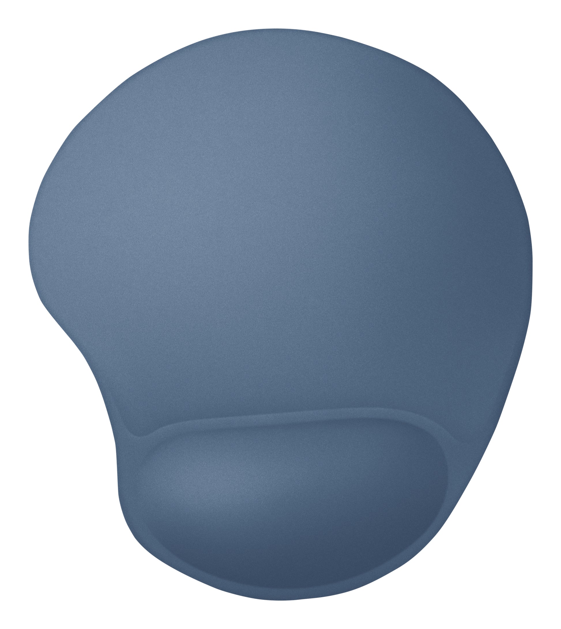 Trust Bigfoot – Mauspad mit Handgelenkauflage – S – Gel – Blau – 205 × 236 mm