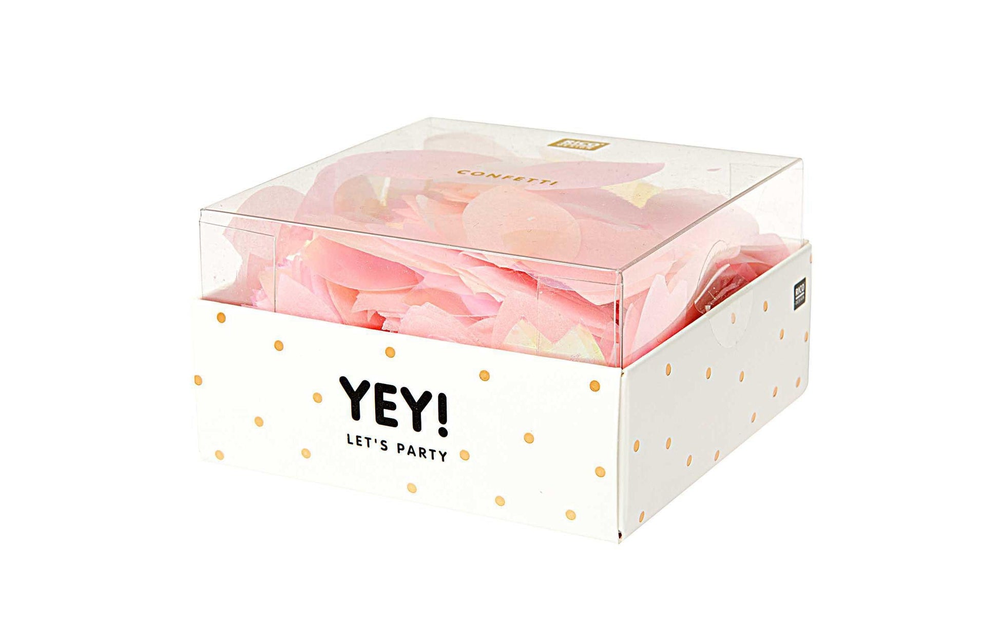 Rico Design Konfetti – rosa – 20 g – Folie