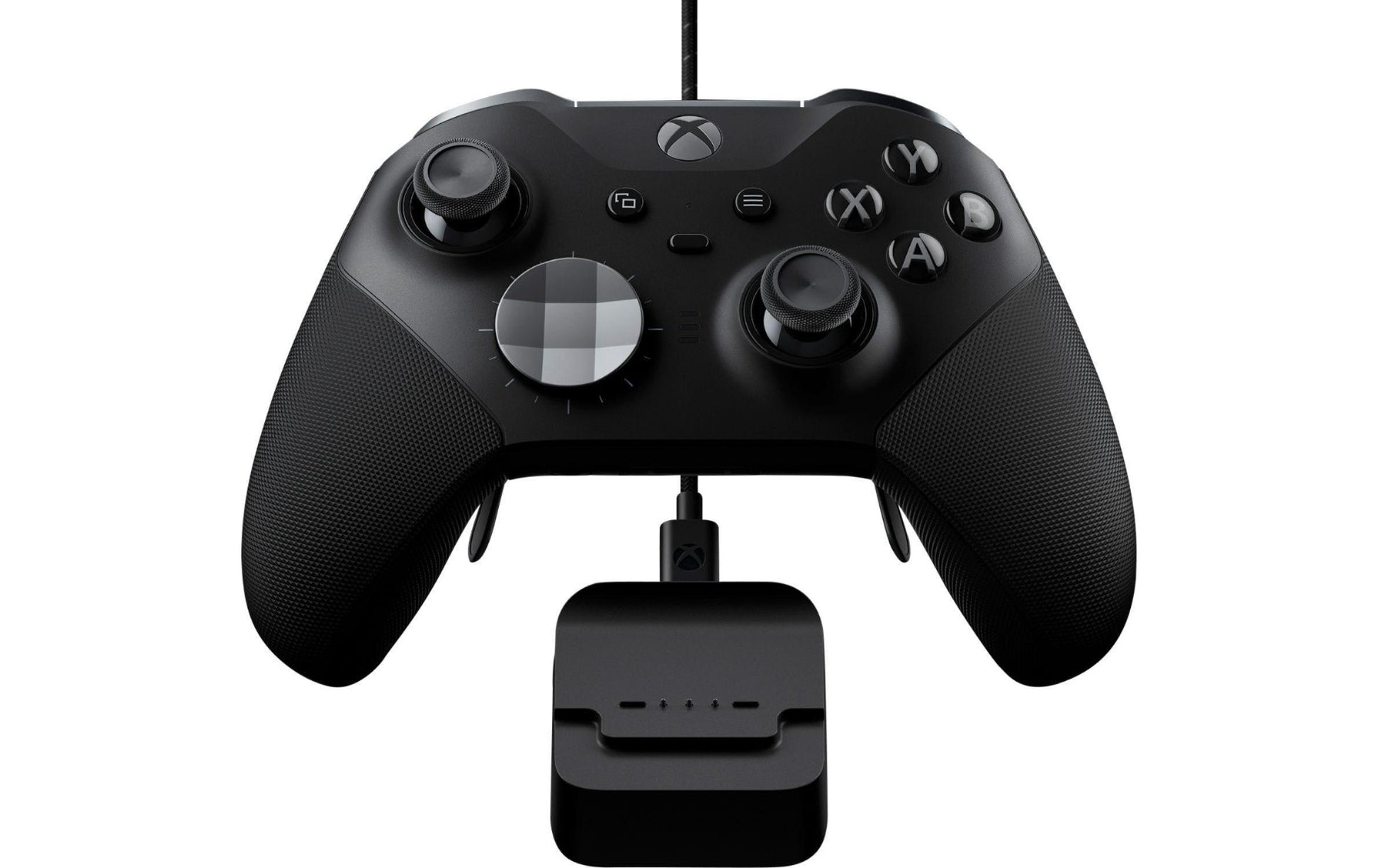 Microsoft Xbox Elite Wireless Controller Serie 2 – Gamepad – USB + Bluetooth, Akku 40 h, für Xbox & PC, Schwarz
