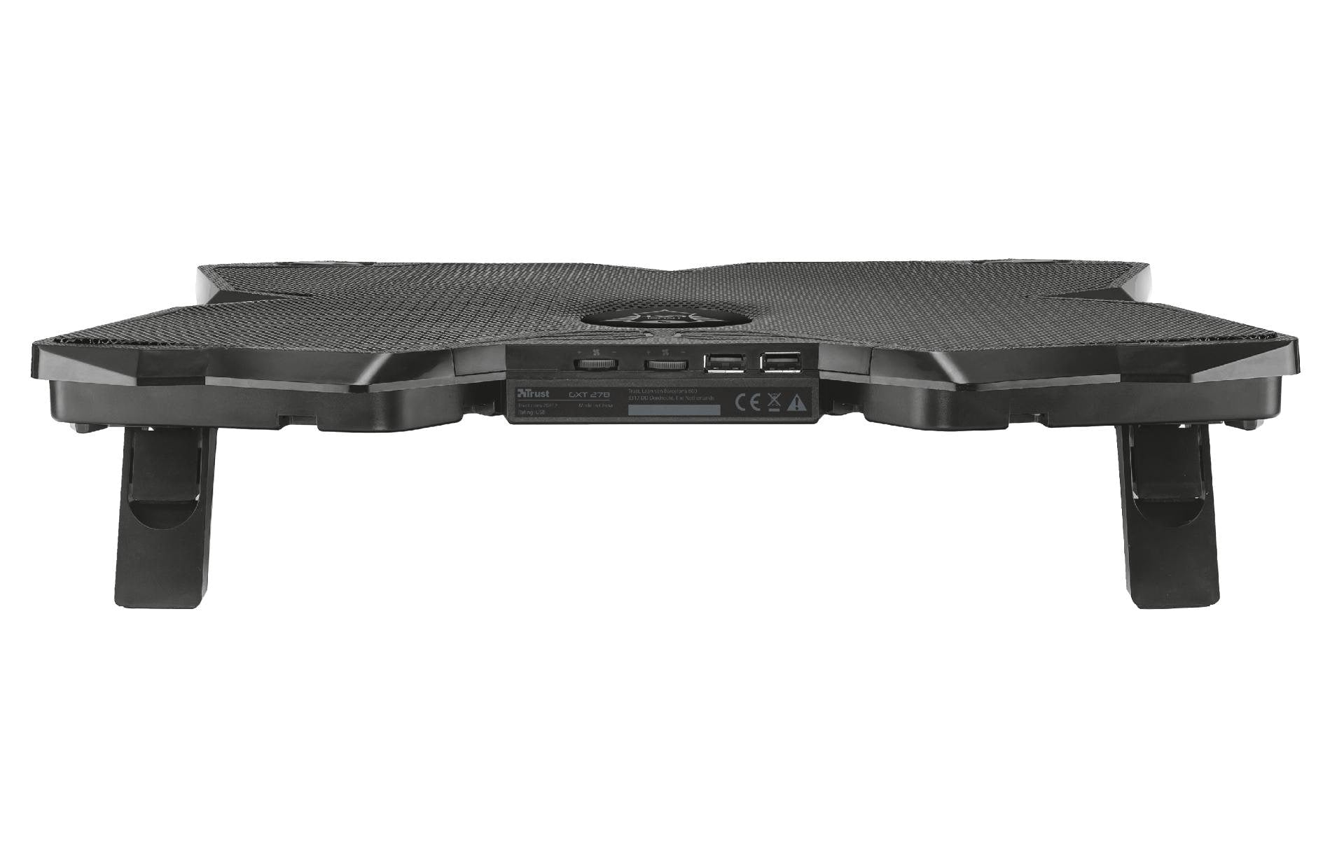 Trust GXT 278 Notebook-Kühlpad – für Notebooks bis 17,3", USB-Anschluss, schwarz
