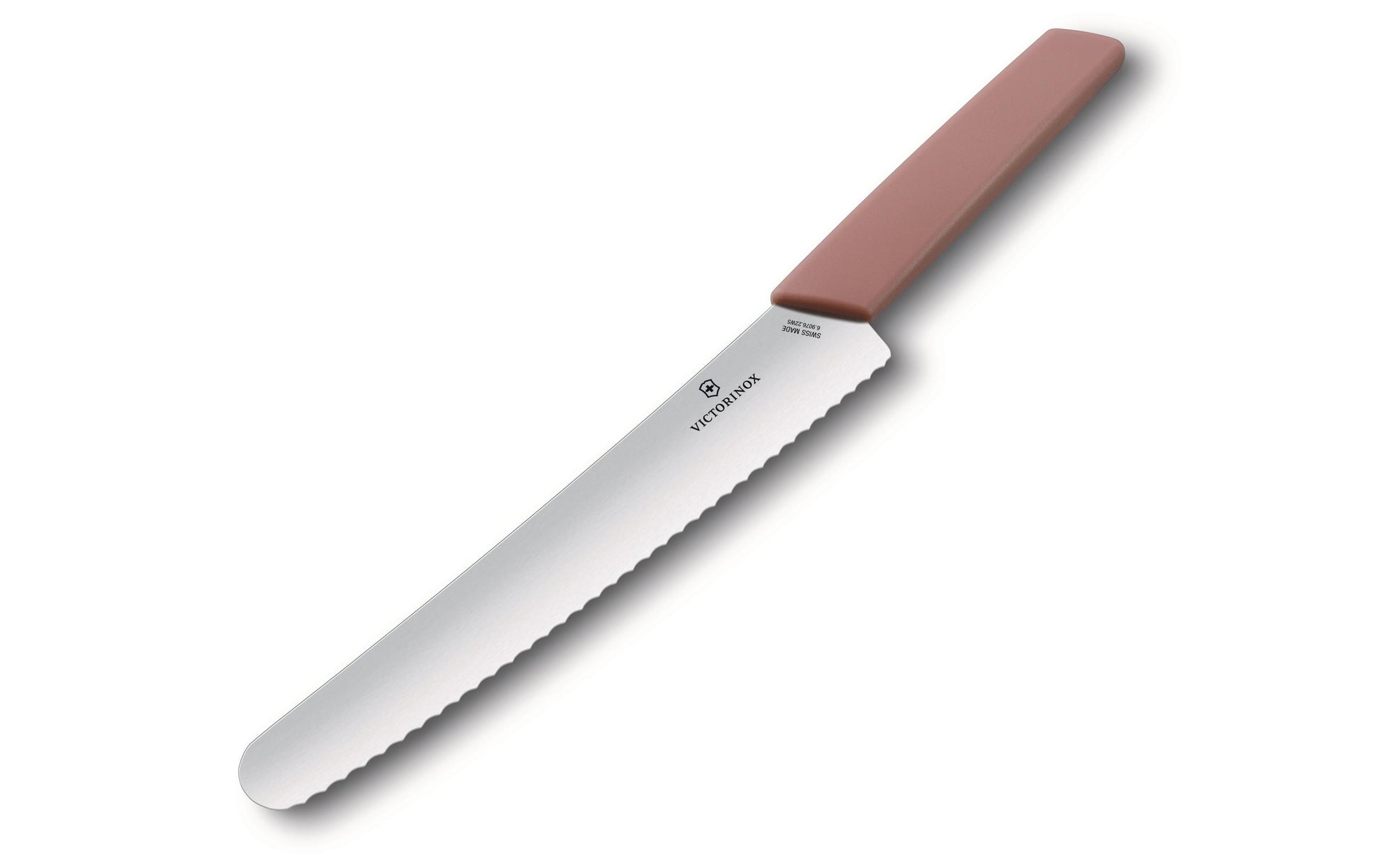 Victorinox Brotmesser 22 cm, Edelstahl, Kunststoff, Rosa