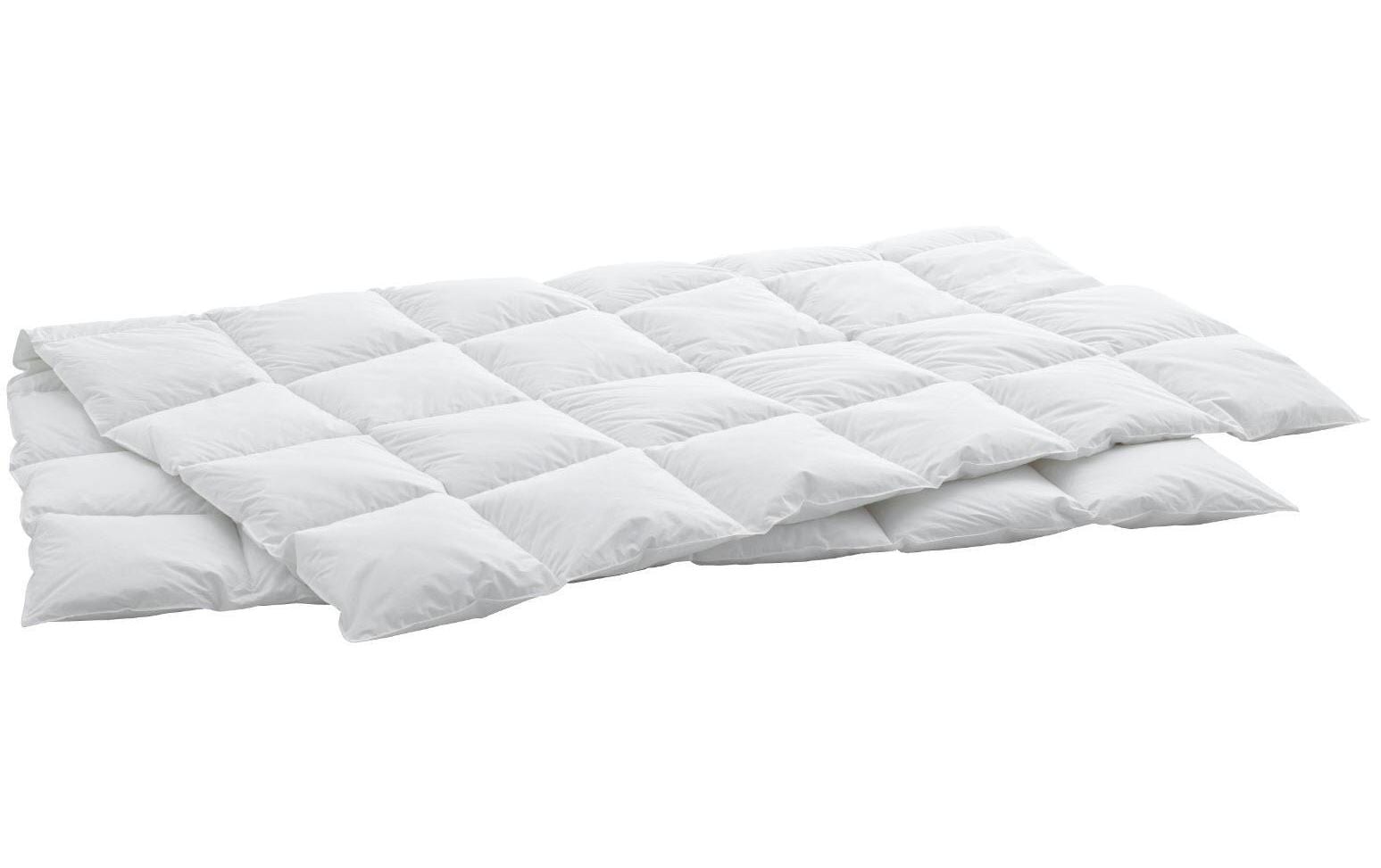 Billerbeck Bellatola Medium Federn-Duvet – 200 × 210 cm, Swiss Guaranty VSB