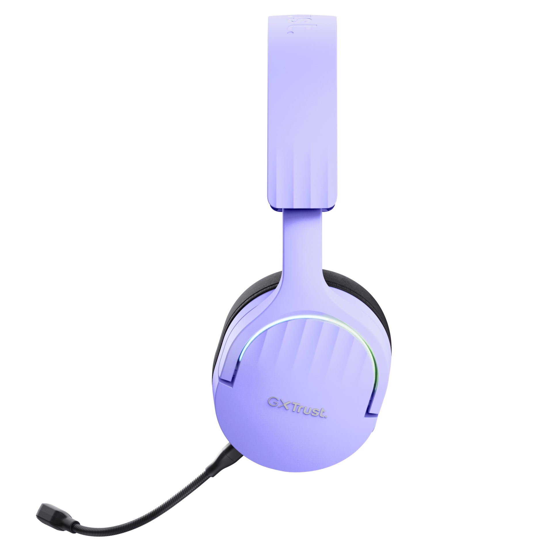 Trust GXT 491P FAYZO – Over-Ear Gaming-Headset – USB-A, Surround-Sound, Stummschaltung – Schwarz/Violett