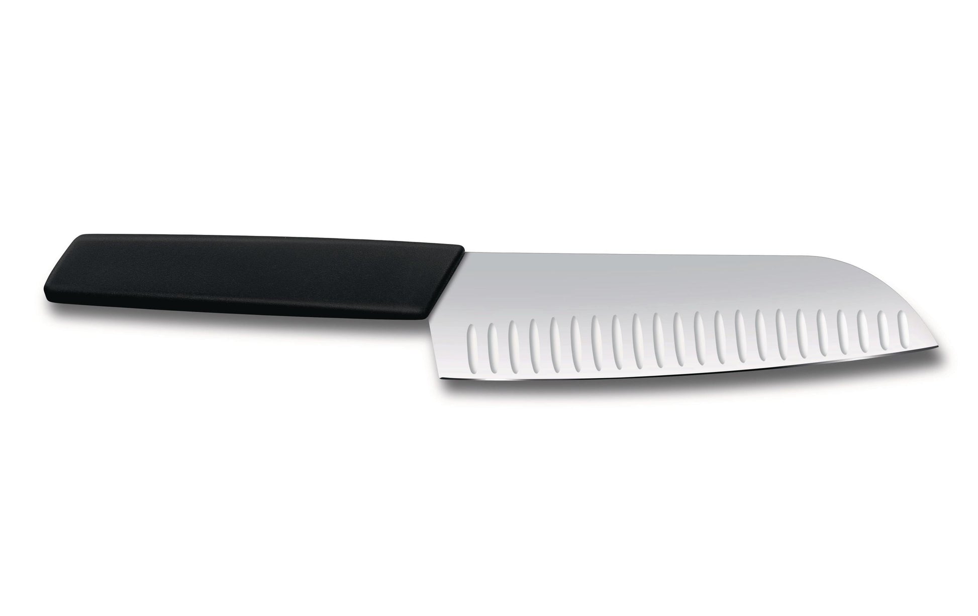 Victorinox Santokumesser 17 cm, Edelstahl, Kunststoffgriff, Schwarz