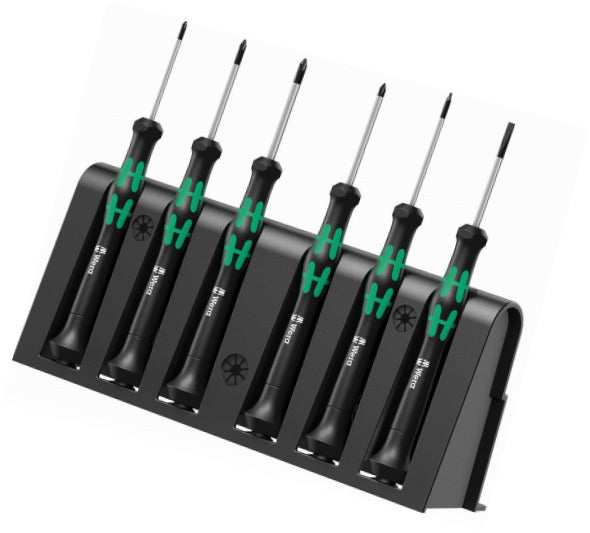 Wera Präzisions-Schraubenzieher-Set PH/SL, 6-teilig – 2050/6