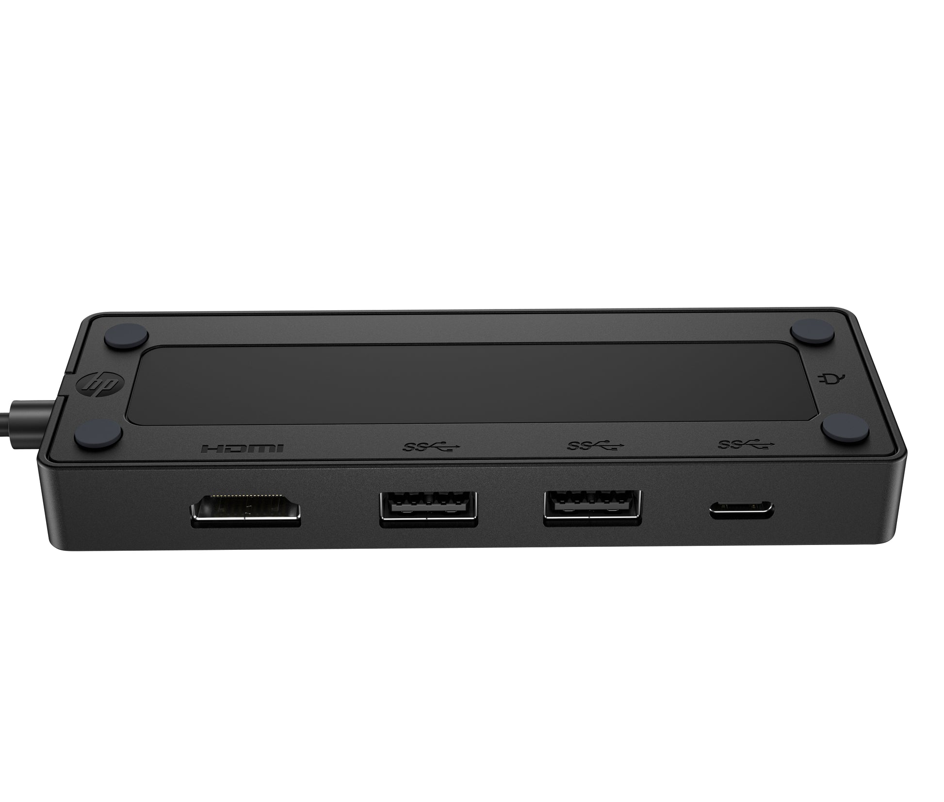 HP Travel G3 Multiport-Adapter – USB-C, 1× HDMI, 2× USB-A, 65 W PD, für Windows/Mac/ChromeOS