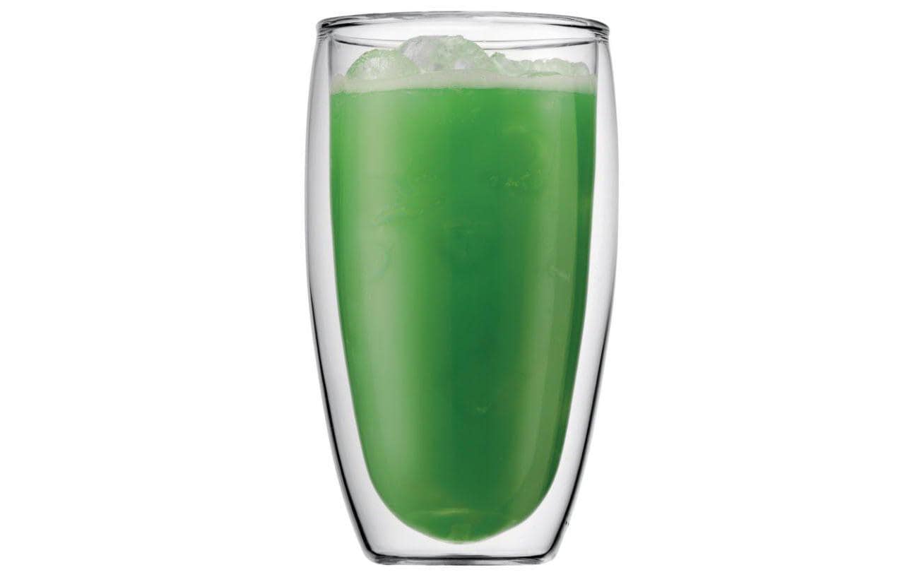 Bodum PAVINA Thermobecher – 0,45 l, Borosilikatglas, transparent, doppelwandig, spülmaschinengeeignet, 6 Stück