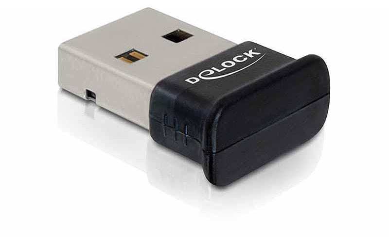 DeLOCK 61889 USB-Bluetooth-Adapter – Bluetooth 4.0, 10 m, USB 2.0, Schwarz