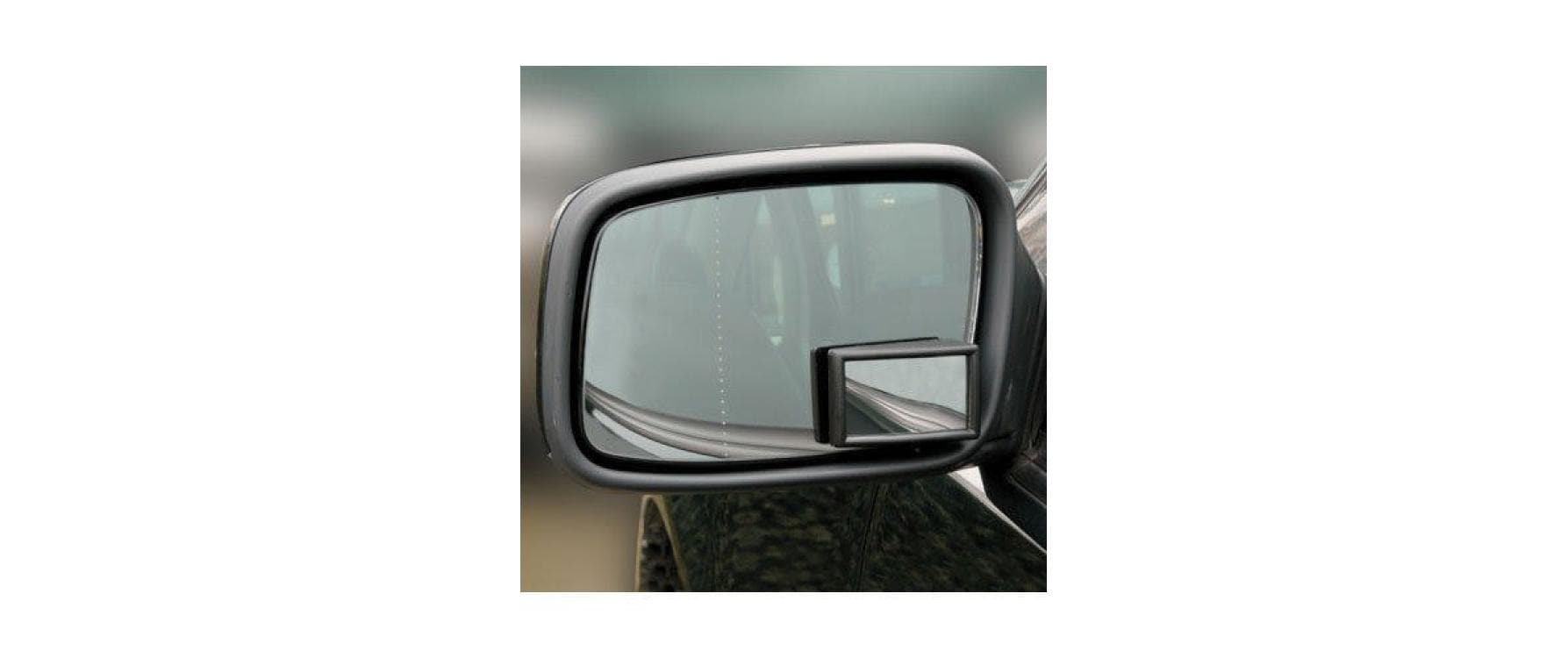 HP Autozubehör Spiegelaufsatz – 5 × 2,9 cm – selbstklebend, schwarz