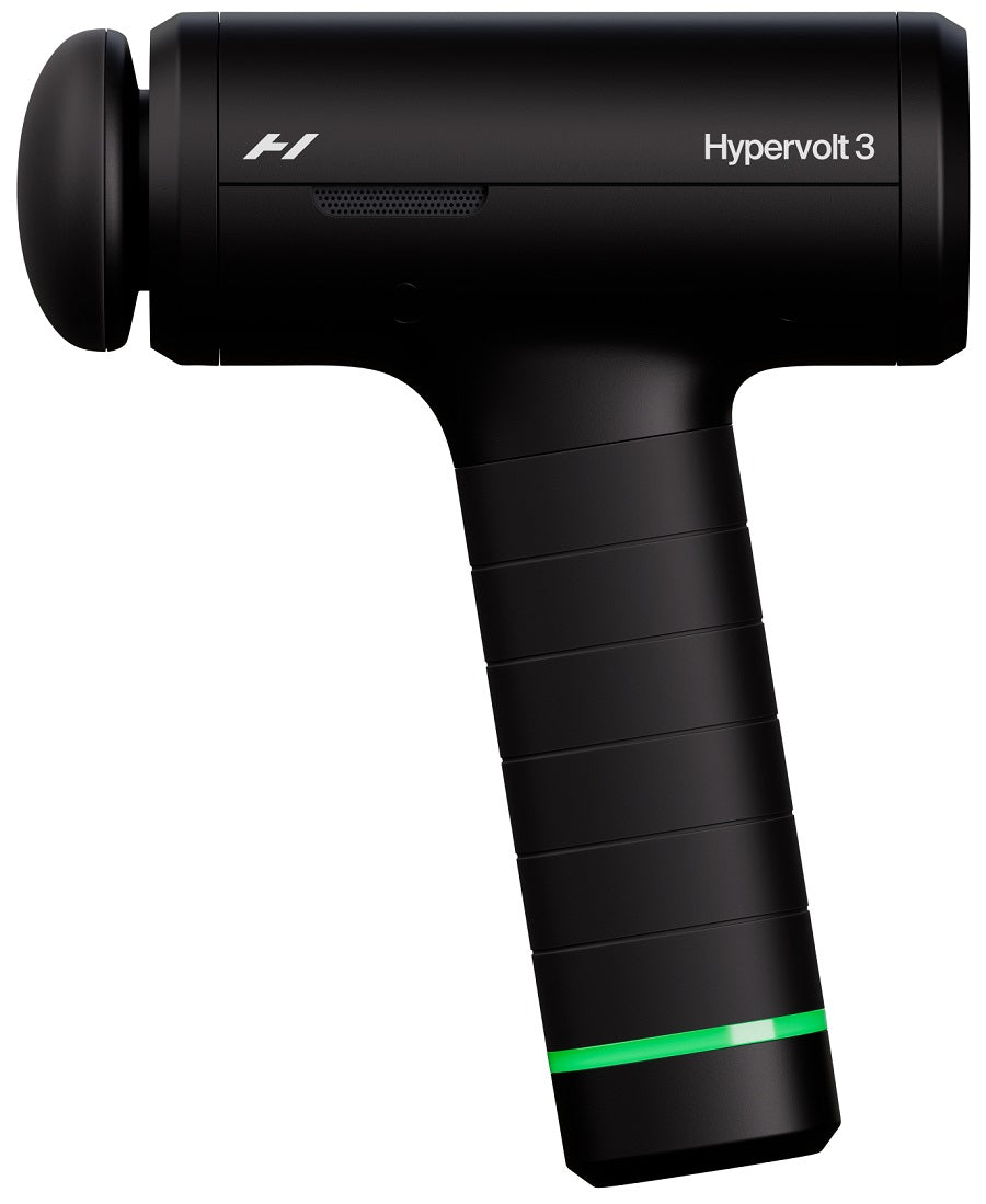 HyperIce Massagepistole Hypervolt 3 – Perkussionsmassage, 5 Stufen, mit Wärmefunktion – Akku