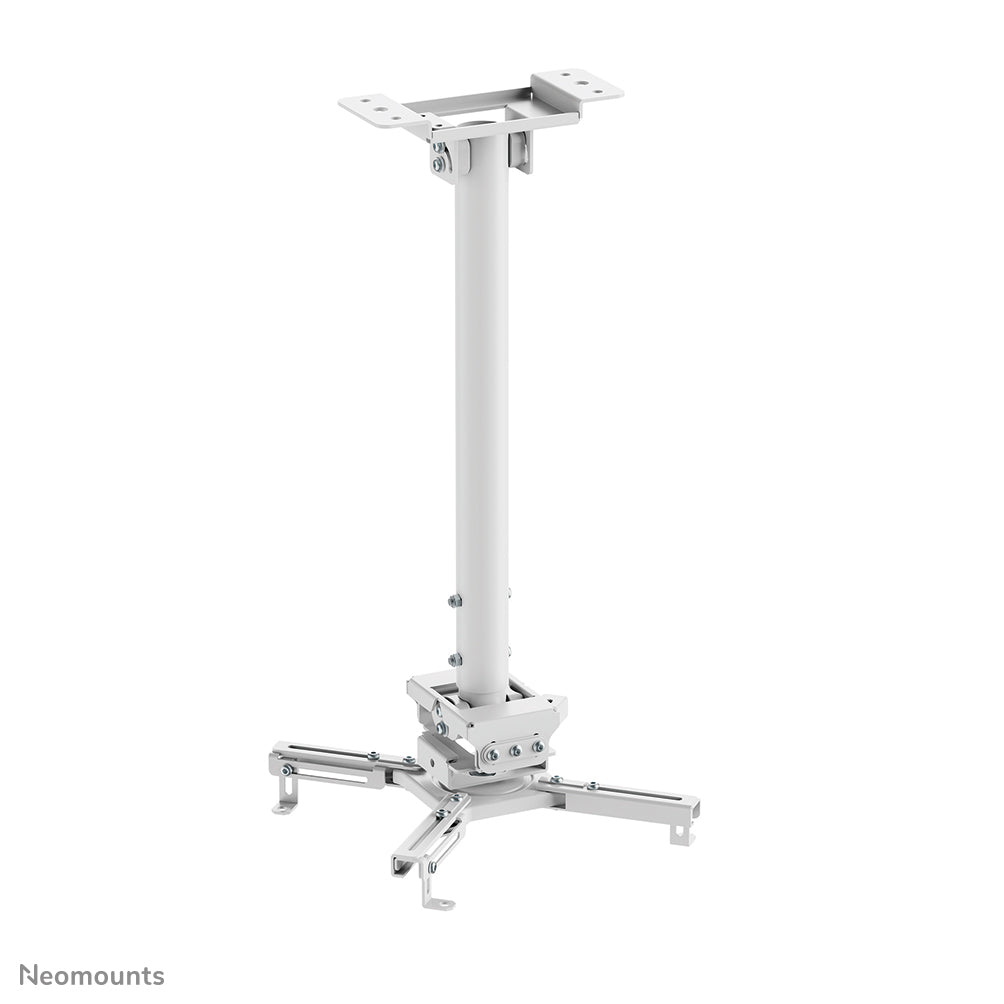 Neomounts CL25-540WH1 – Beamer-Deckenhalterung, H 60,5–90,5 cm, 35 kg, schwenk-/neigbar, weiss