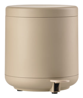 Zone Denmark Papierkorb UME – 4 l – Kunststoff, Camel – Ø 195 × H 220 mm
