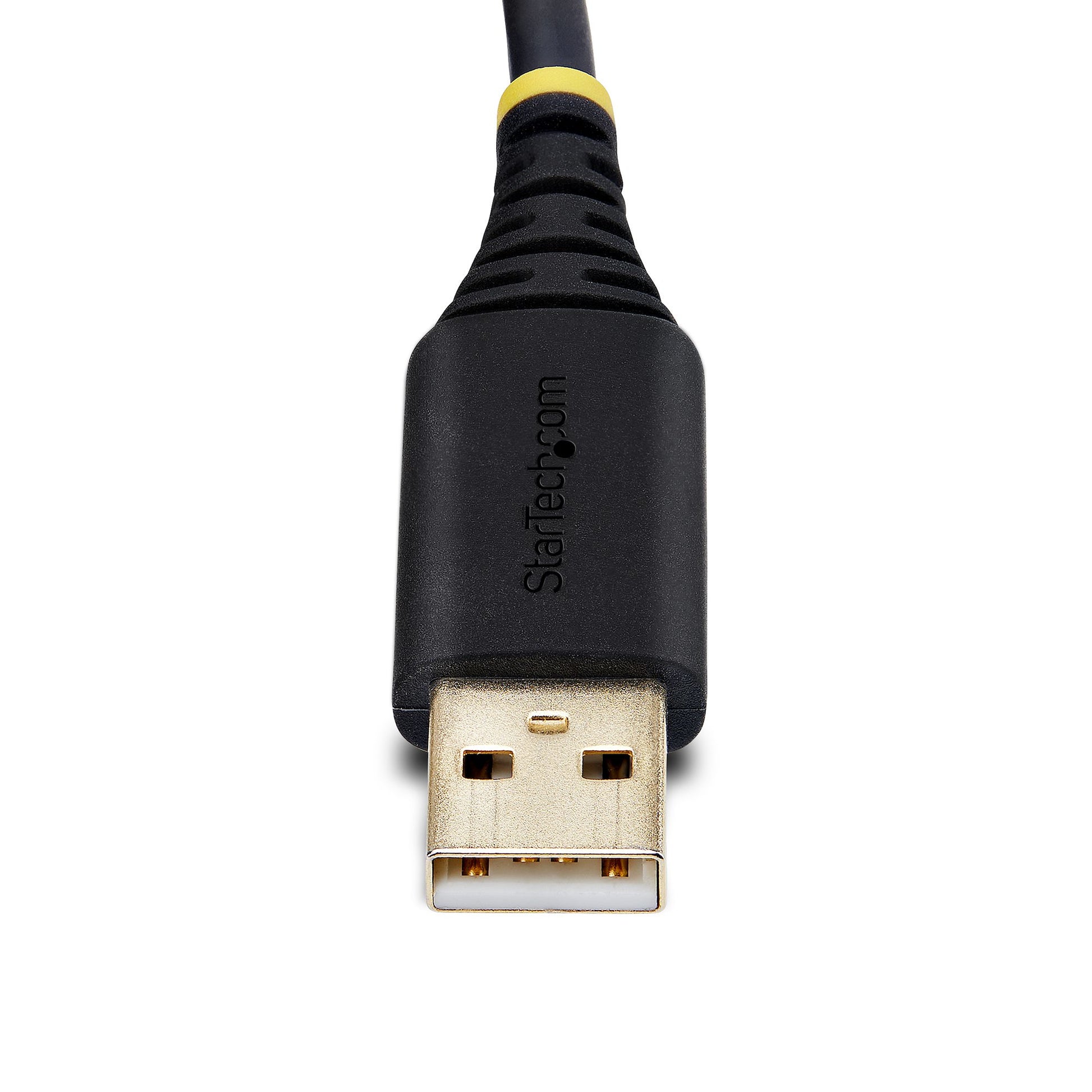 StarTech.com USB-A zu RS-232 Kabel – FTDI (FT232R), 921,6 Kbit/s, 1 m – für Windows/macOS/Linux, Schwarz