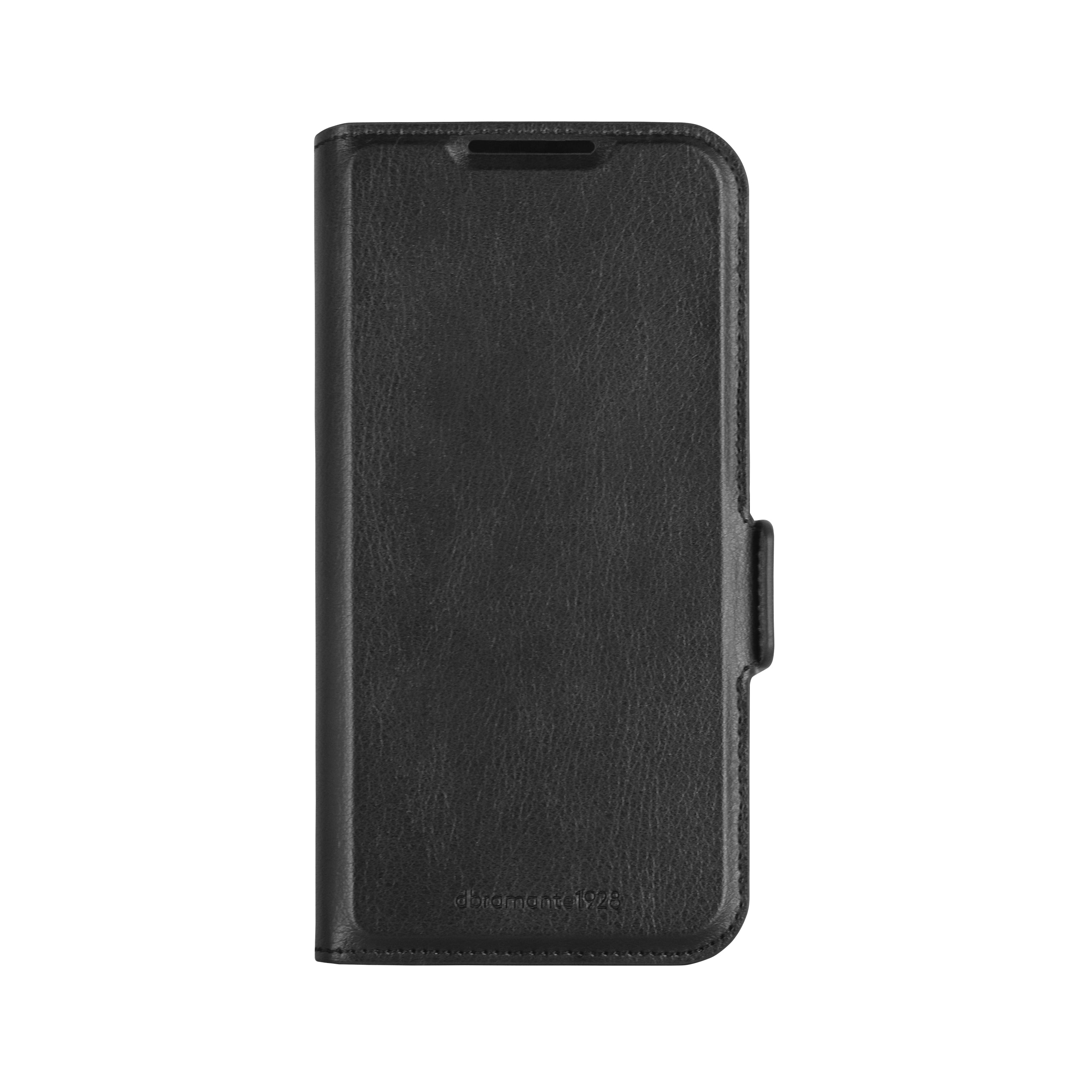 dbramante1928 Bergen Pro – Wallethülle – für Samsung Galaxy S25, 3 Kartenfächer, PU+Kunststoff, Schwarz
