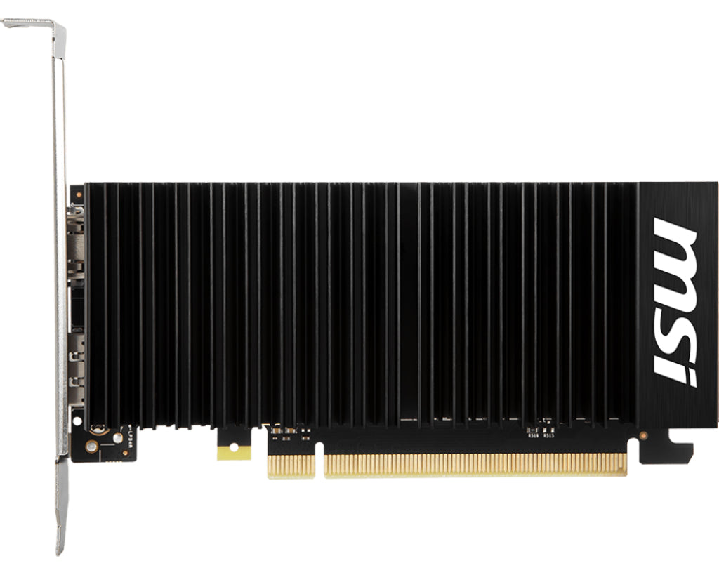 MSI GeForce GT 1030 4GHD4 LP OC – PCIe Grafikkarte – 1×HDMI, 1×DisplayPort, PCIe 3.0, 20 W