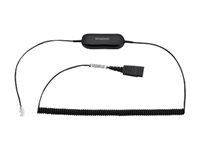 Jabra GN 1218 AC2M – Headset-/Audio-Kabel & Adapter, Dämpfungskabel, 2 m