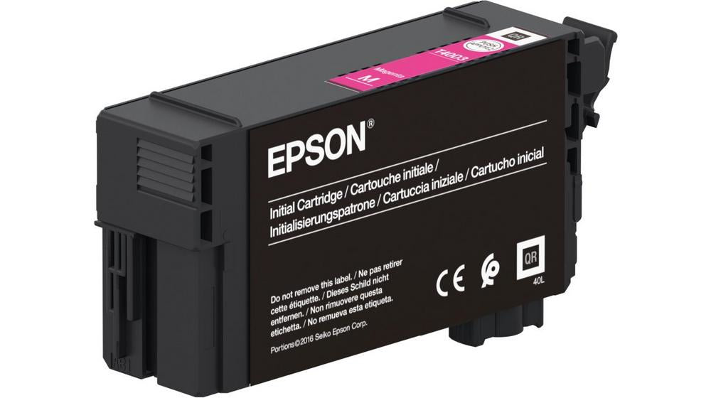 Epson Tintenpatrone T40C34N, Magenta, 26 ml – für verschiedene Modelle